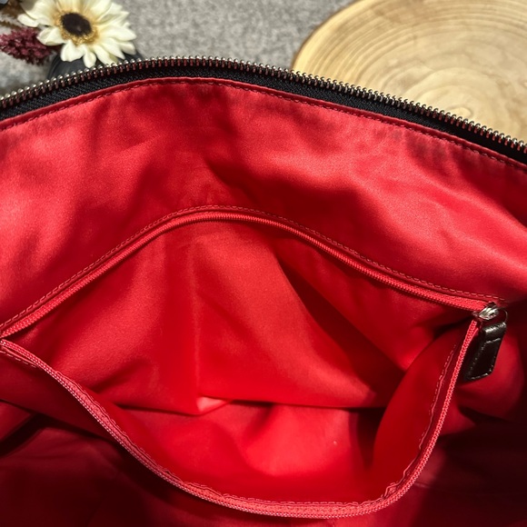 Coach Poppy Black Graffiti Shoulder Bag Tote Purse - Picture 10 of 14